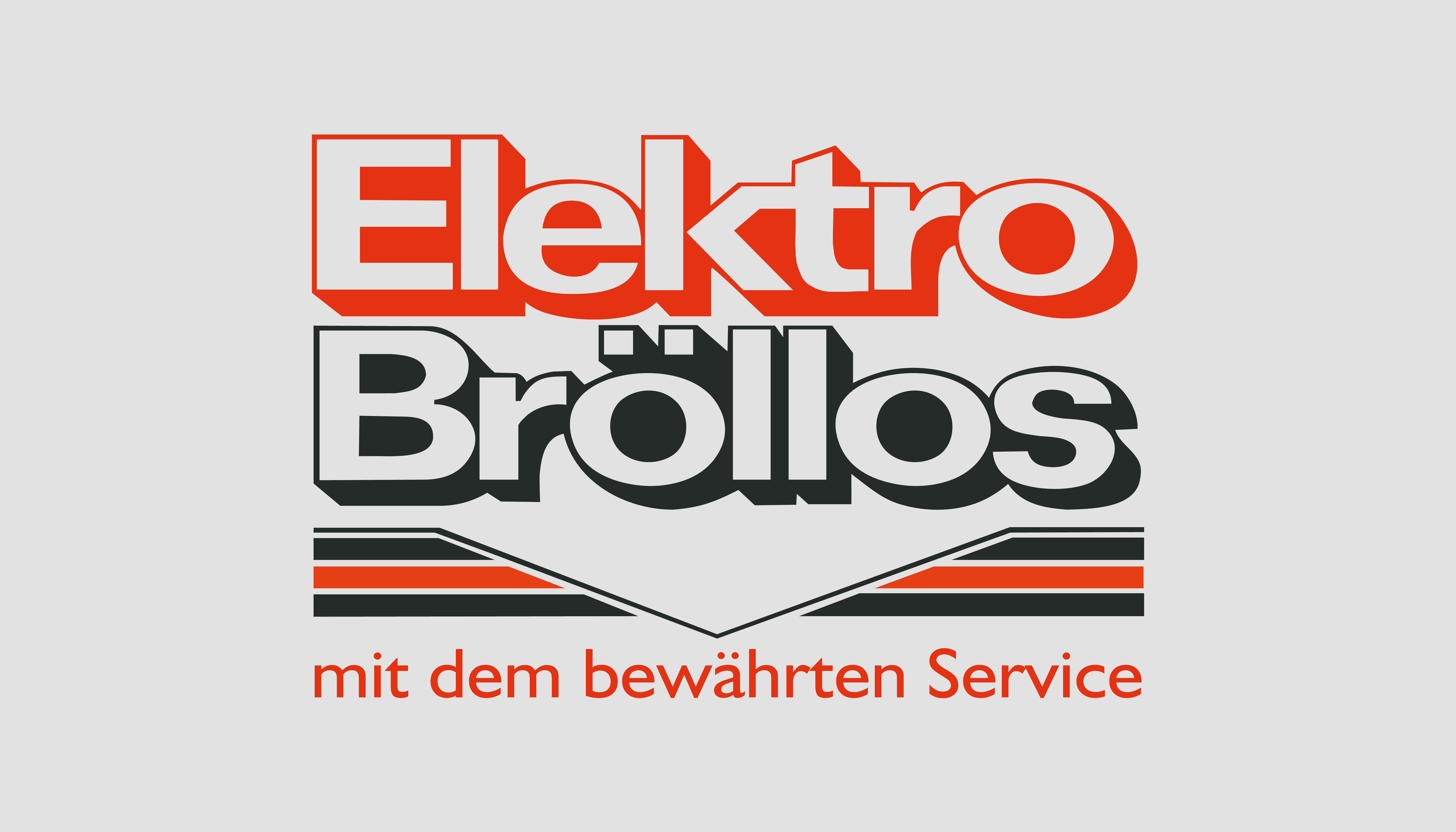 Logo (veraltet): Elektro Bröllos mit dem bewährten Service